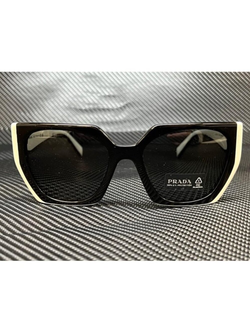 New PRADA Women Black Talc Sunglasses 54- 19- 140 - Picture 3 of 5